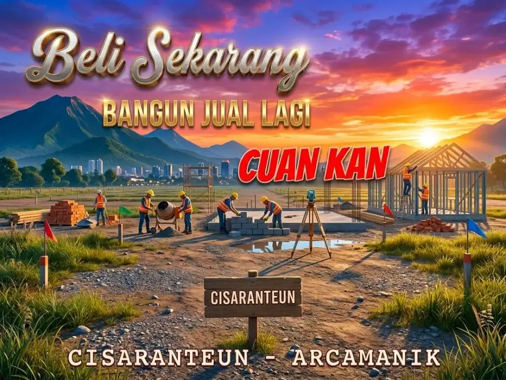JUAL TANAH DI ARCAMANIK, CISARANTEN, ANTAPANI, BANDUNG KOTA.