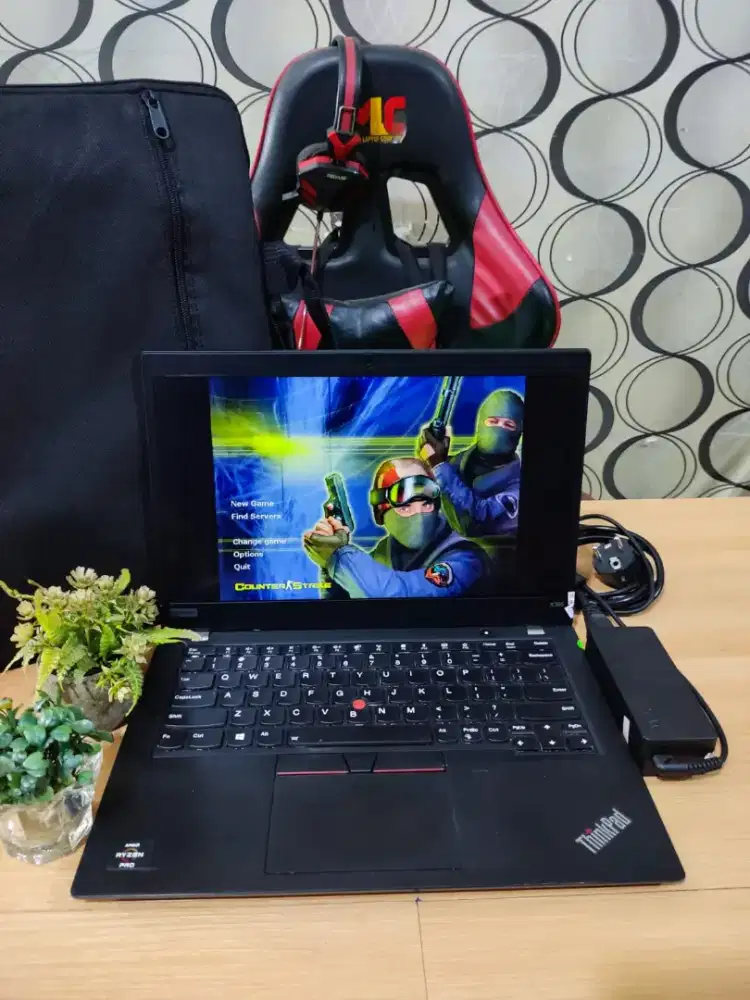 Laptop Slim Tangguh Lenovo Thinkpad X395 Ryzen 7 Siap COD