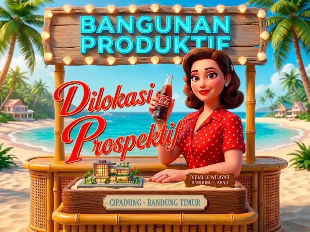 JUAL GEDUNG KANTOR DI CIPADUNG, CIBIRU, CILEUNYI, BANDUNG TIMUR.