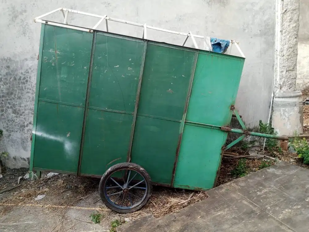 Di Jual gerobak ex usaha pecel lele