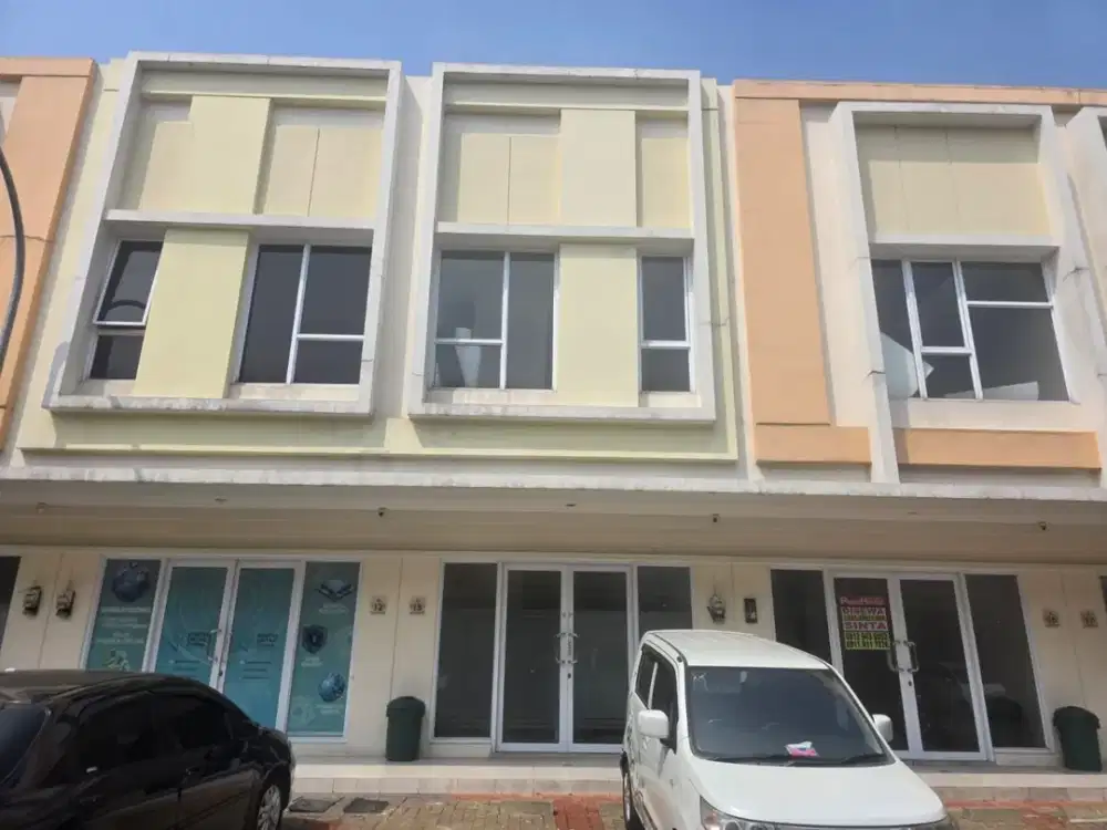 Ruko disewakan di pisa grande gading serpong 2 lantai siap pakai bisa nego