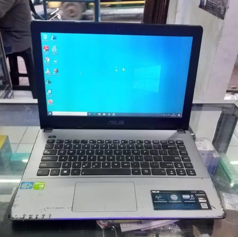 Laptop Asus X450c Second intel core i3