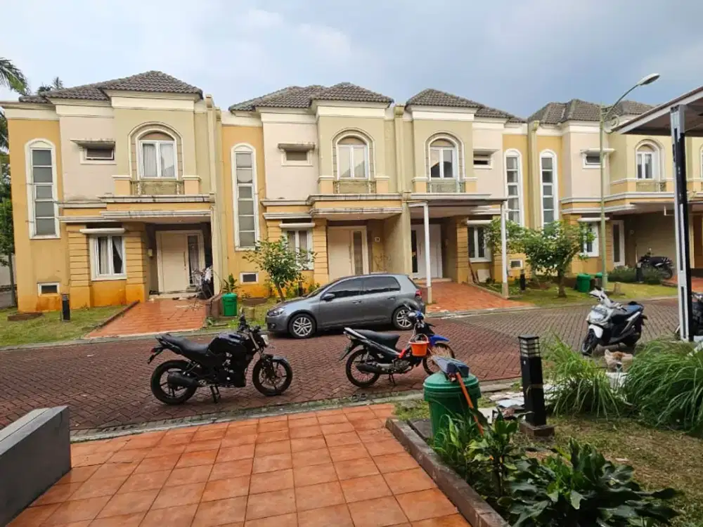 Rumah disewakan di samara gading serpong siap huni baru renovasi
