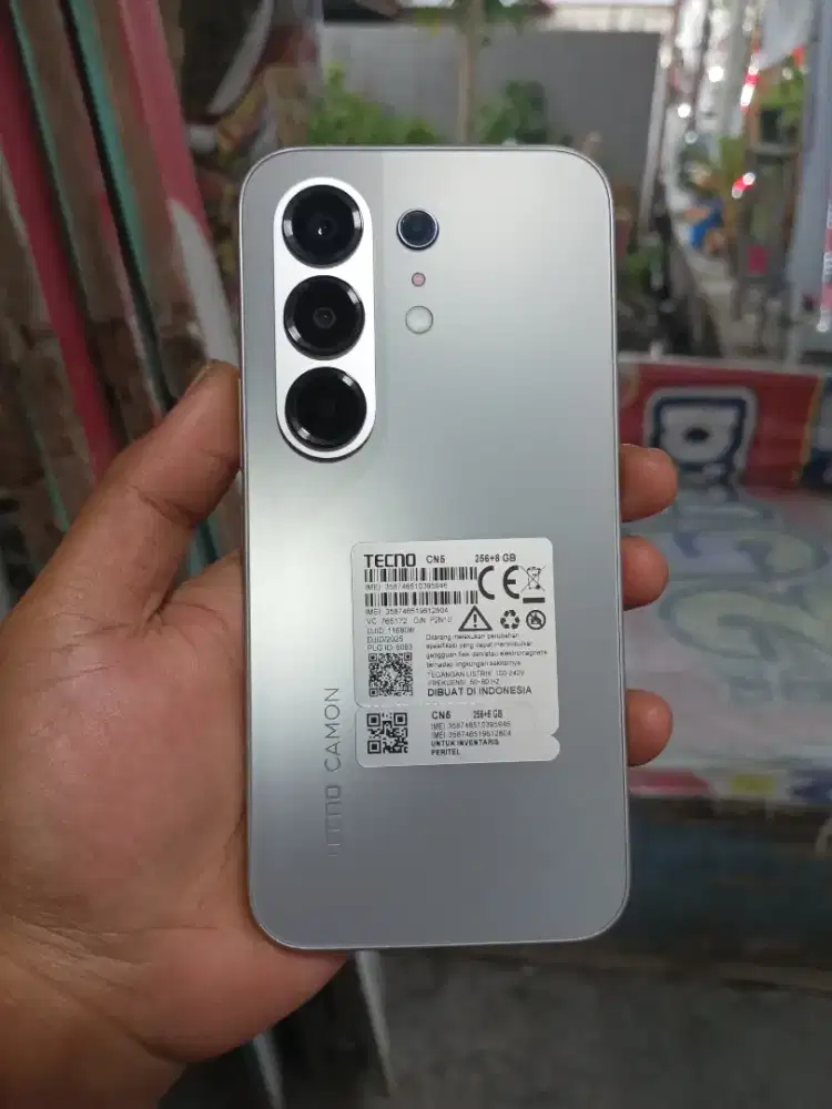 Tecno Camon 50 8/256Gb Fullset Ori Garansi Panjang