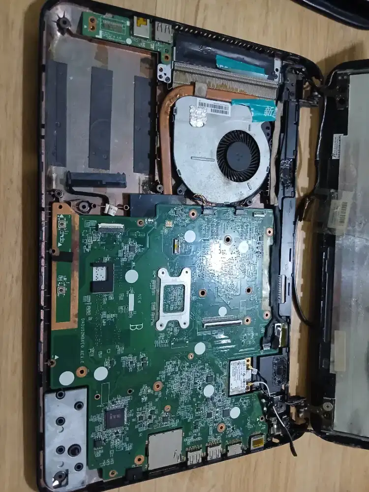 Mainboard laptop hp normal