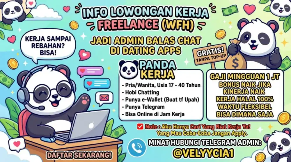 DI BUTUHKAN SEGERA