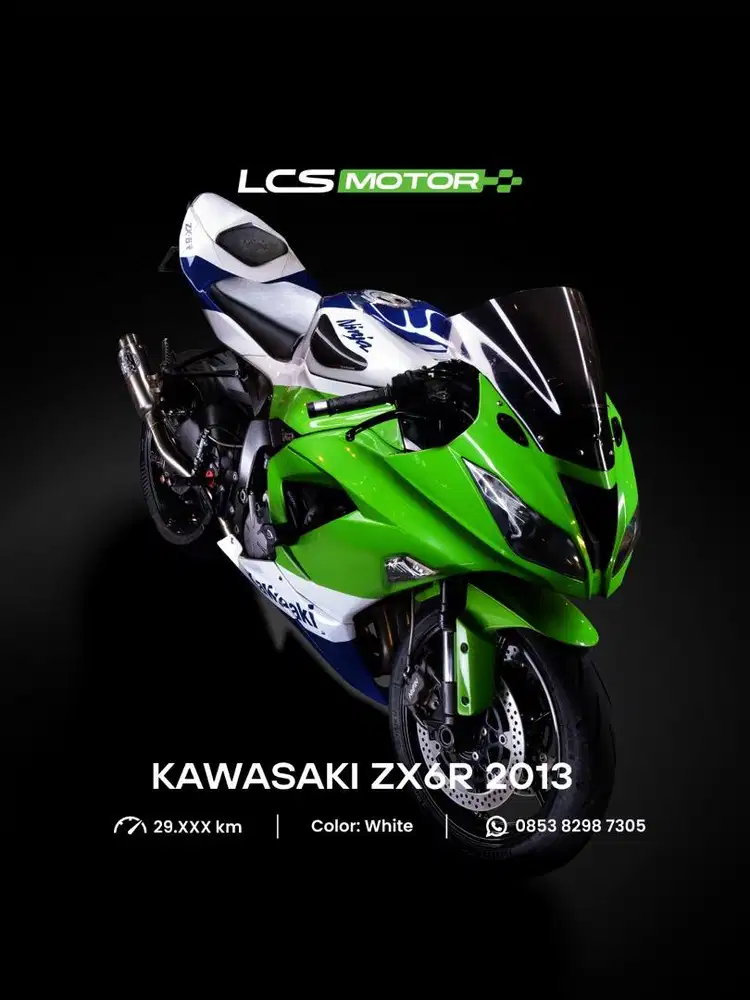 2013 Kawasaki ZX6R 636