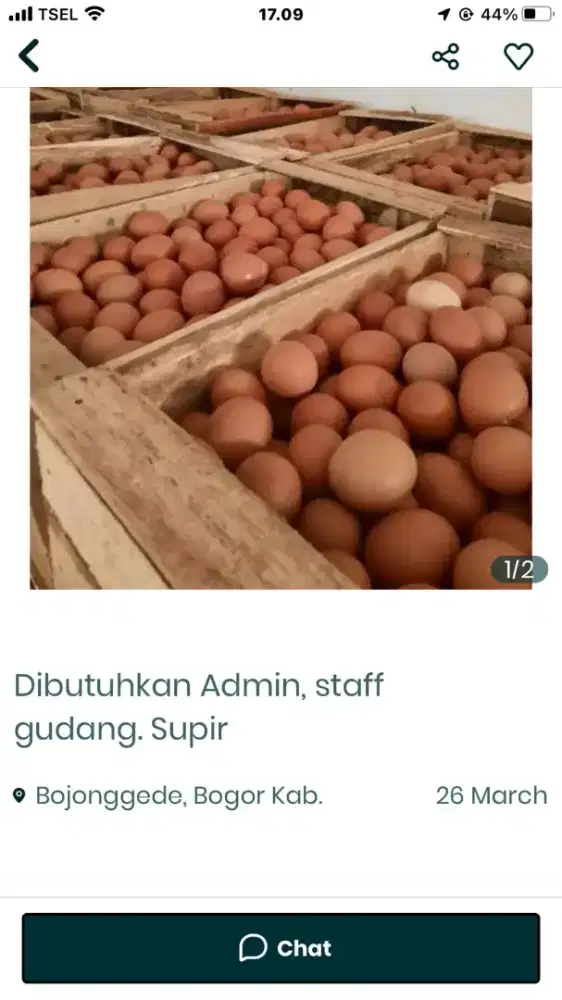 Dibutuhkan Supir