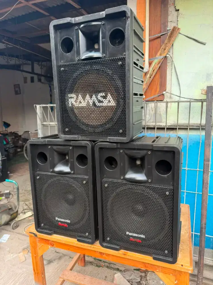 Spkr ramsa 12 in 3 unit original