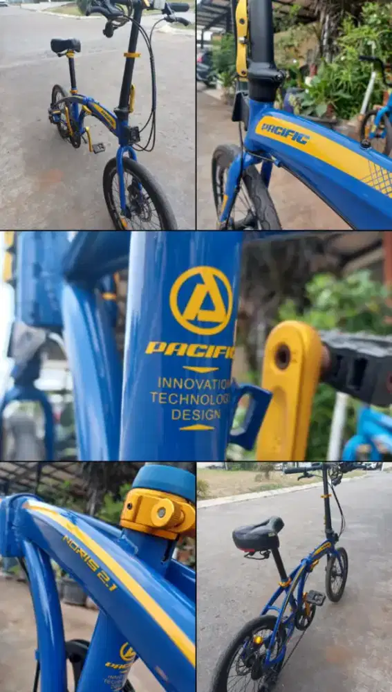Sepeda Lipat Pasific Noris 2.1 like new