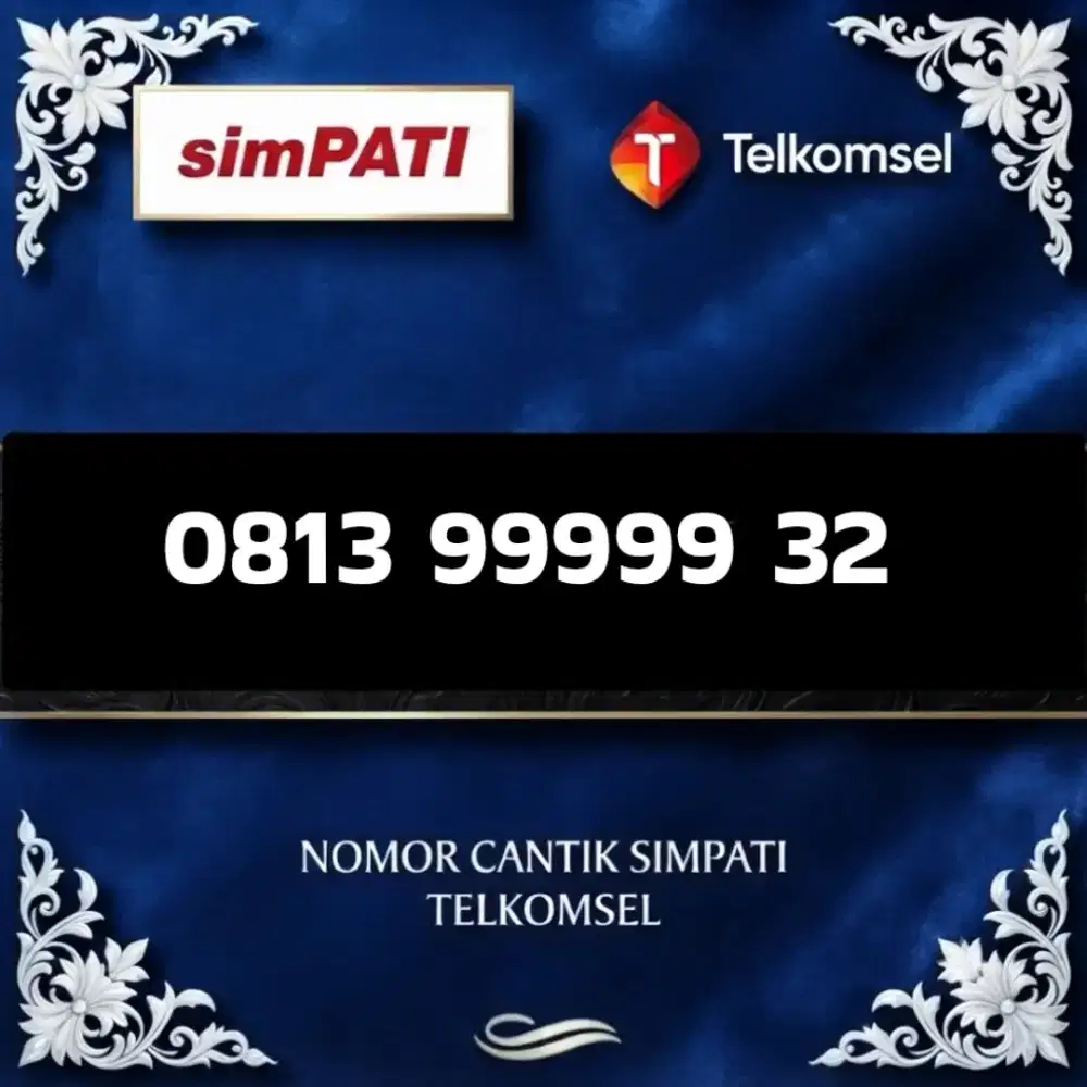 Nomor cantik simpati Telkomsel super
