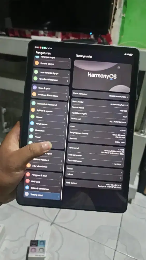 Huawei matepad 11.5 papermate 8/256gb