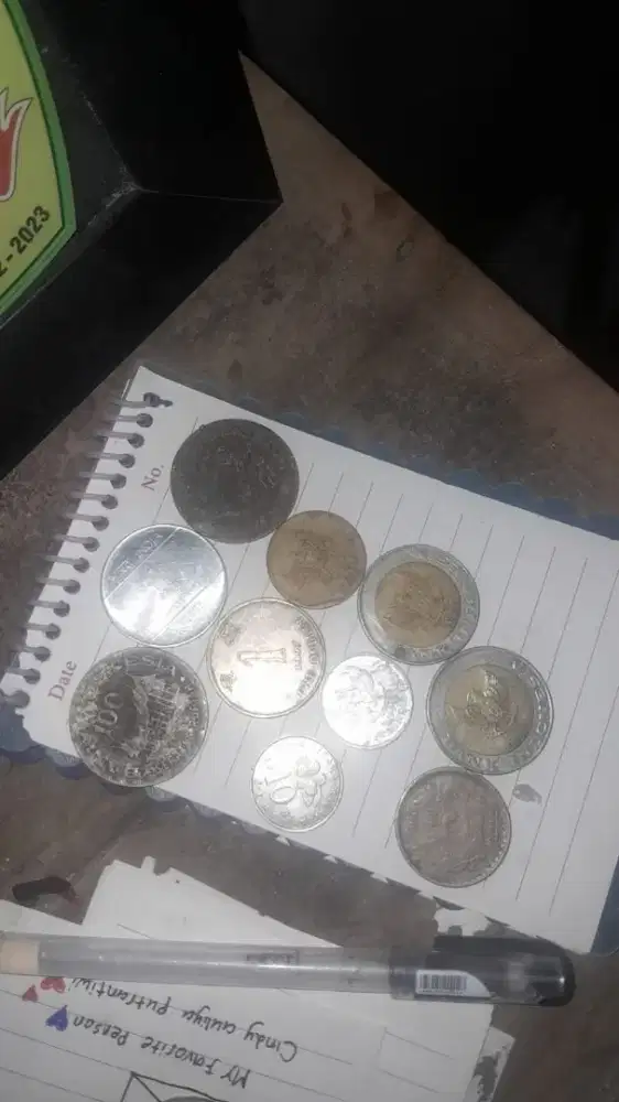 di jual uang koin kuno 50.000 per koin
