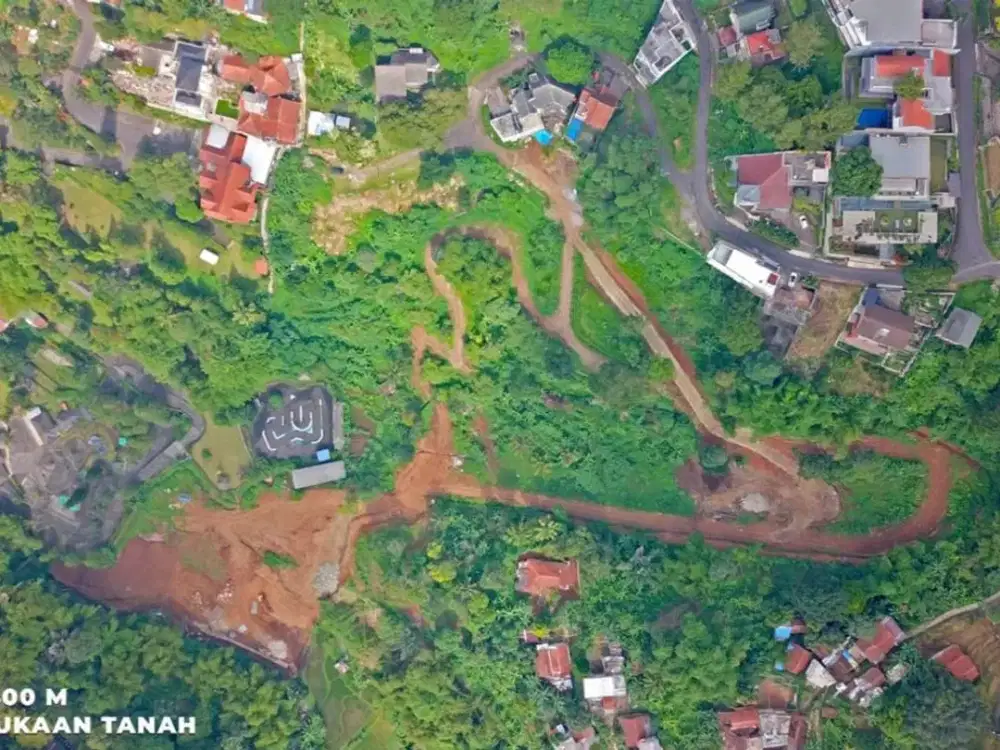 Jual Tanah Luas View Kota Bandung di Lembah Pakar Timurbandung