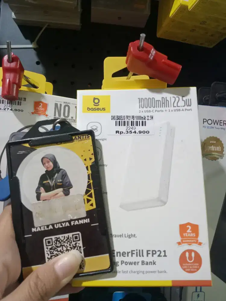 BASEUS FP21 PB 10000mAH 22.5W| ATLANTIS DAHSYAT