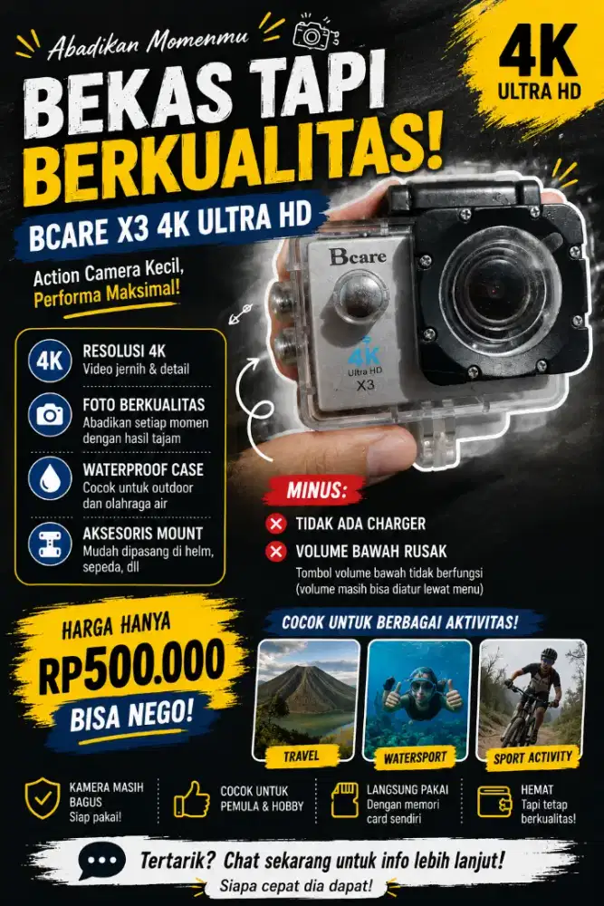 Jual kamera bekas