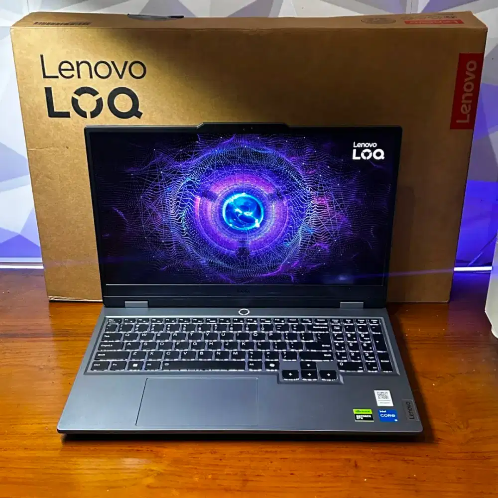 Lenovo LOQ 15IAX9 (Full Set Istimewa)
Core i5-12450HX RAM 12GB  512GB