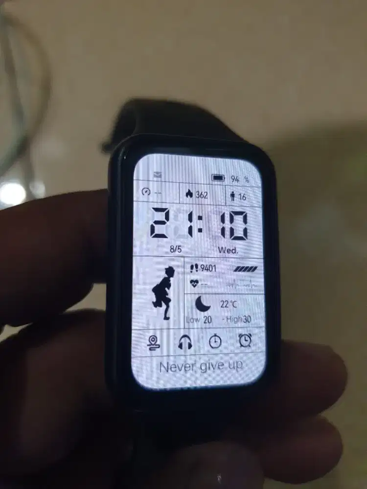 Huawei Band 11 Mulus,Layar sudah pakai hydrogel,free strap tambahan