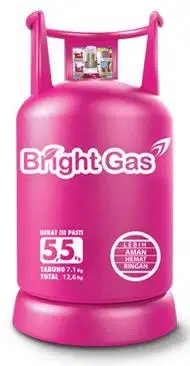 Tabung gas elpiji kosongan 5,5 kg