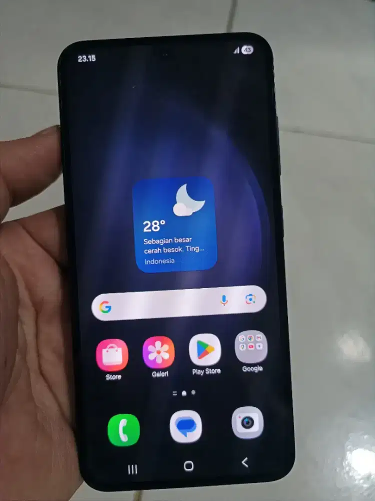 Samsung S23  8/256gb ex sein batangan mulus no shadow no minus