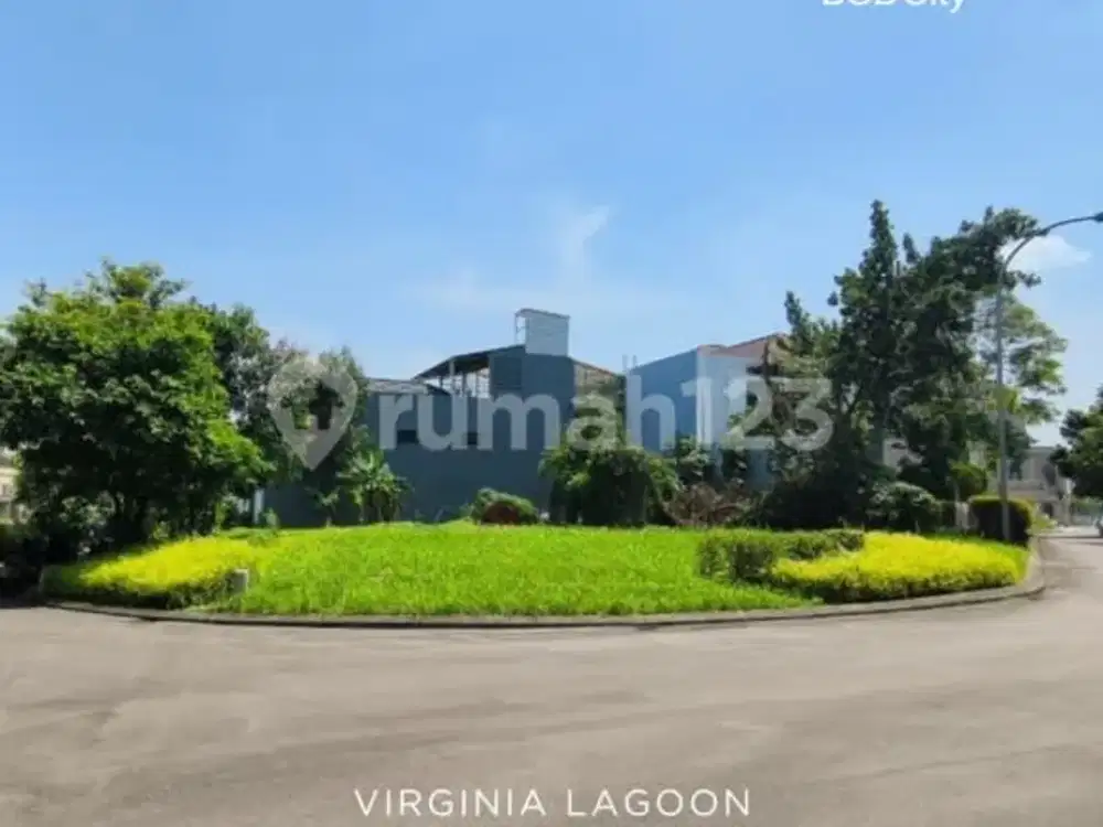 3 Menit Jalan Kaki ke Danau, Kavling Besar di Kawasan Vermont Virginia Golf BSD