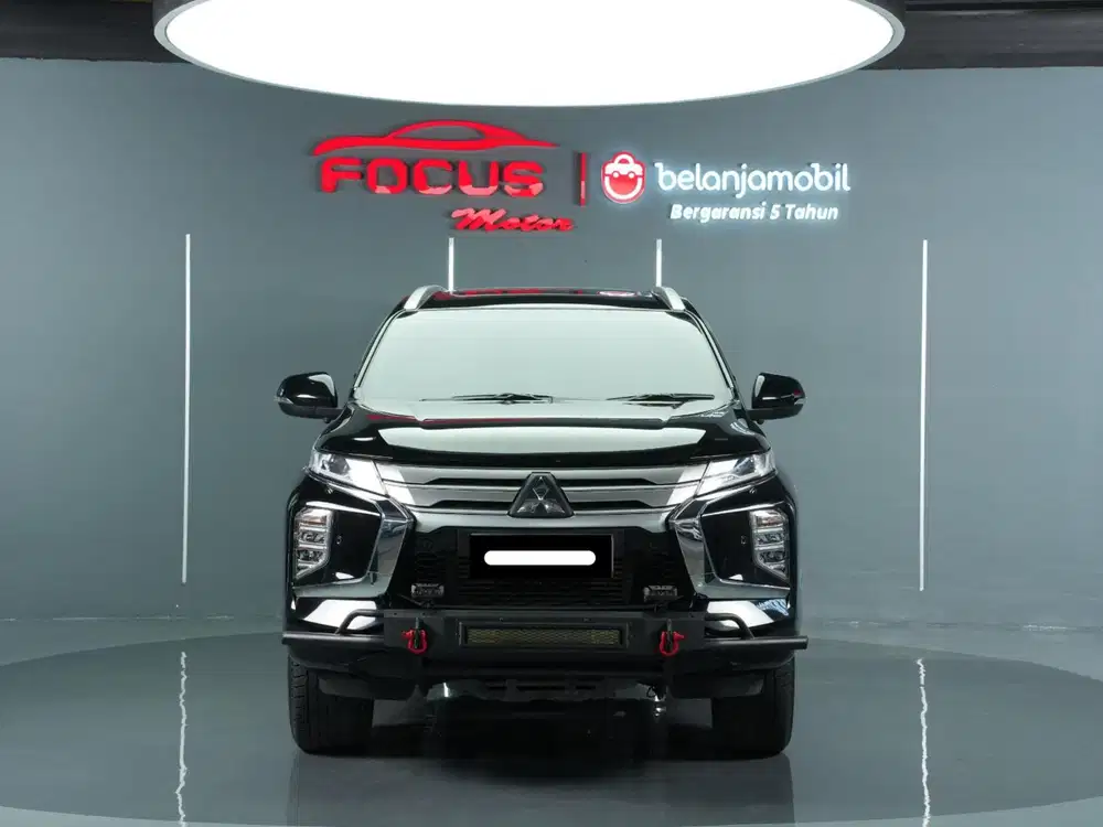 Km 46rb mitsubishi pajero sport dakar 2022 hitam sunroof