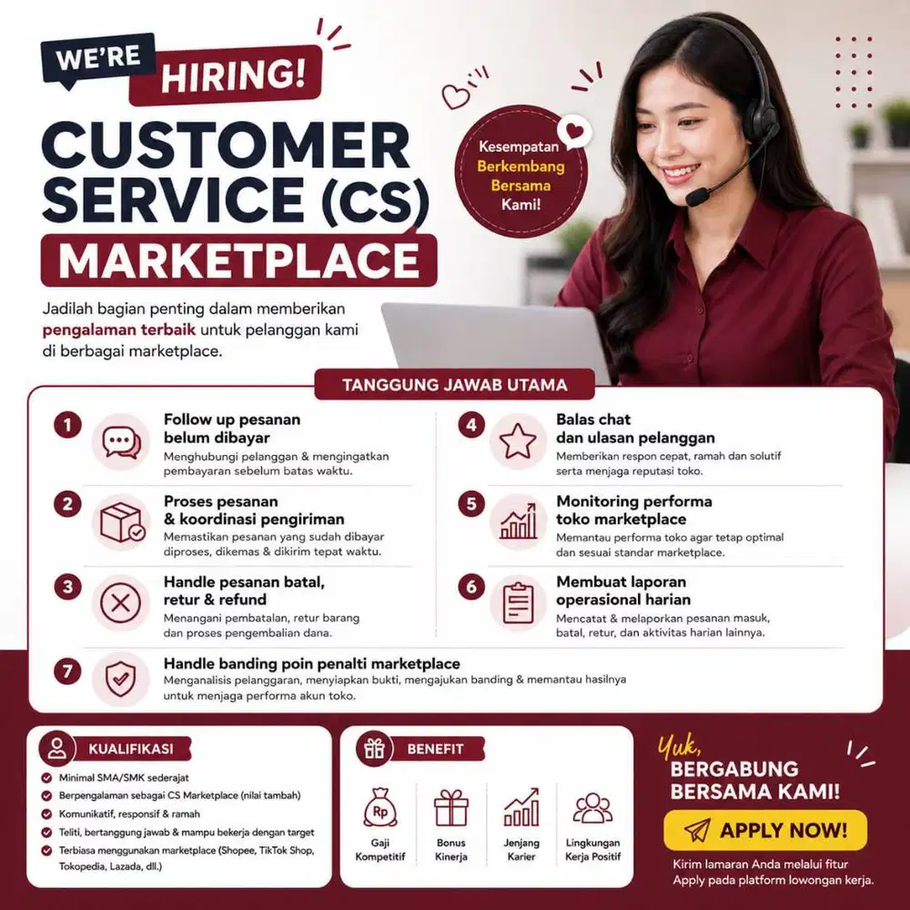 Sales Online dan CS Online