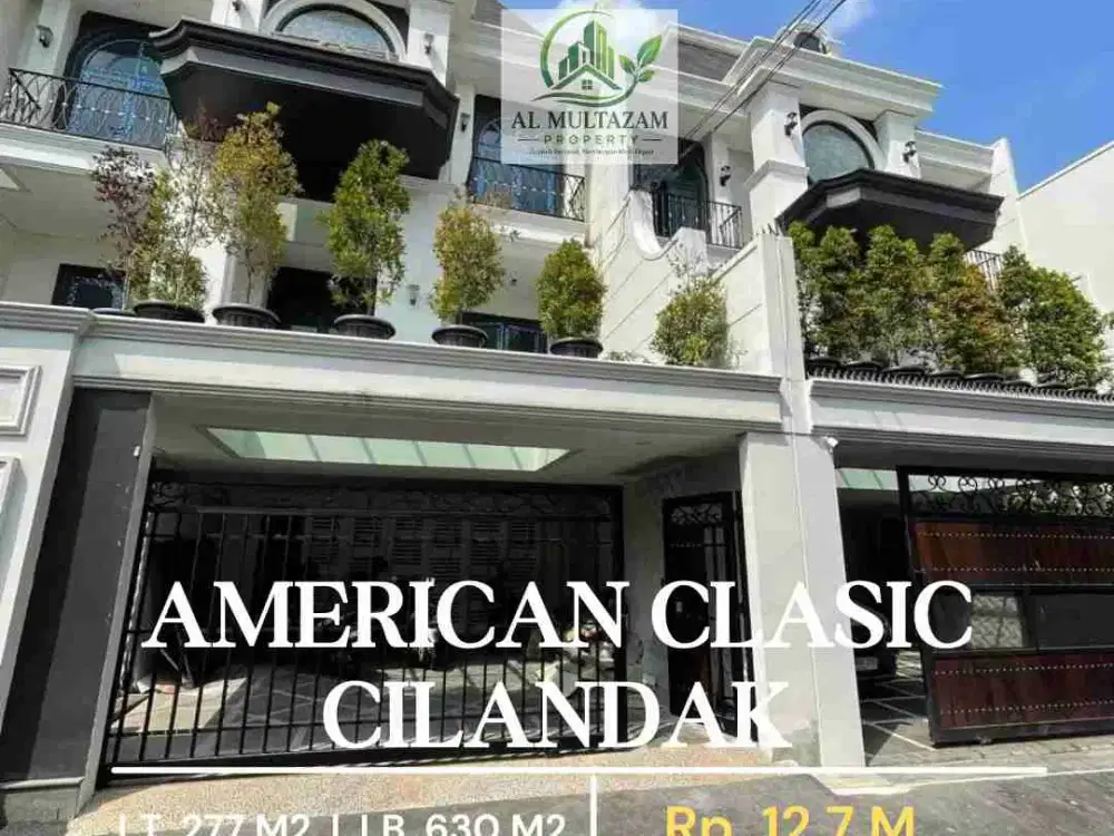 Rumah Mewah Modern Classic Siap Huni di Cilandak Jaksel