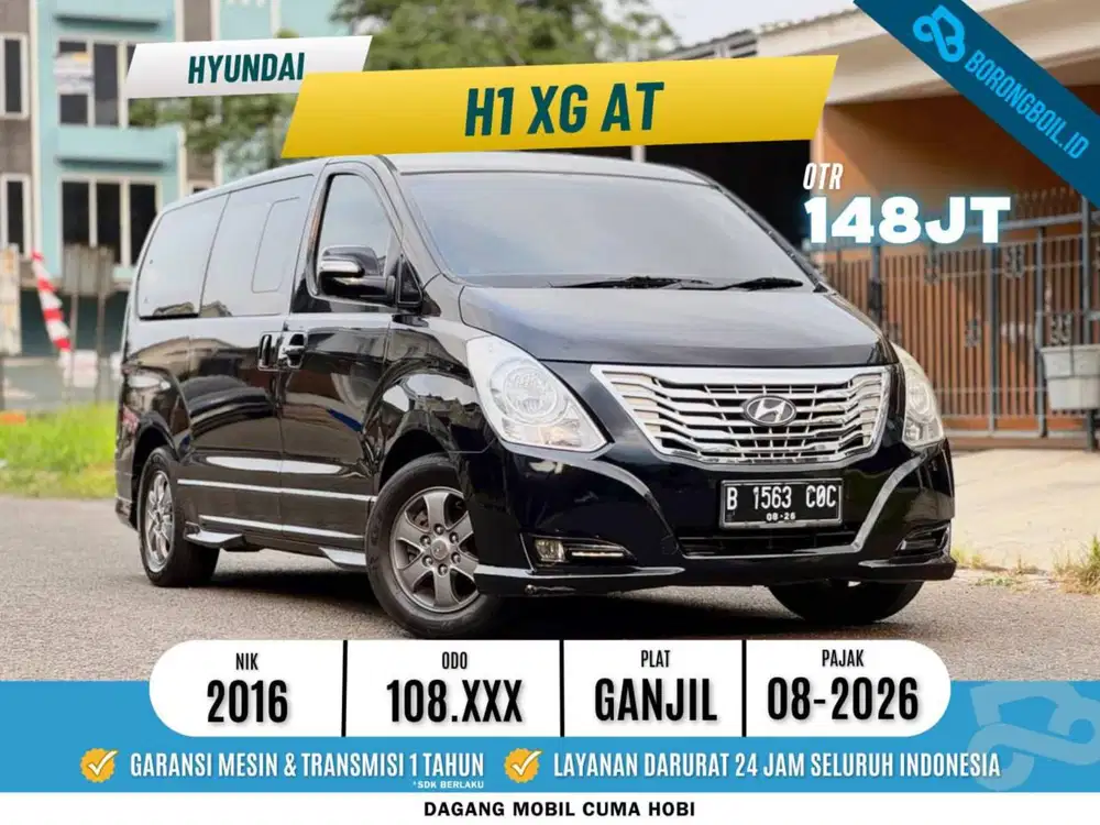 Hyundai H1 XG 2016 Bensin Hitam