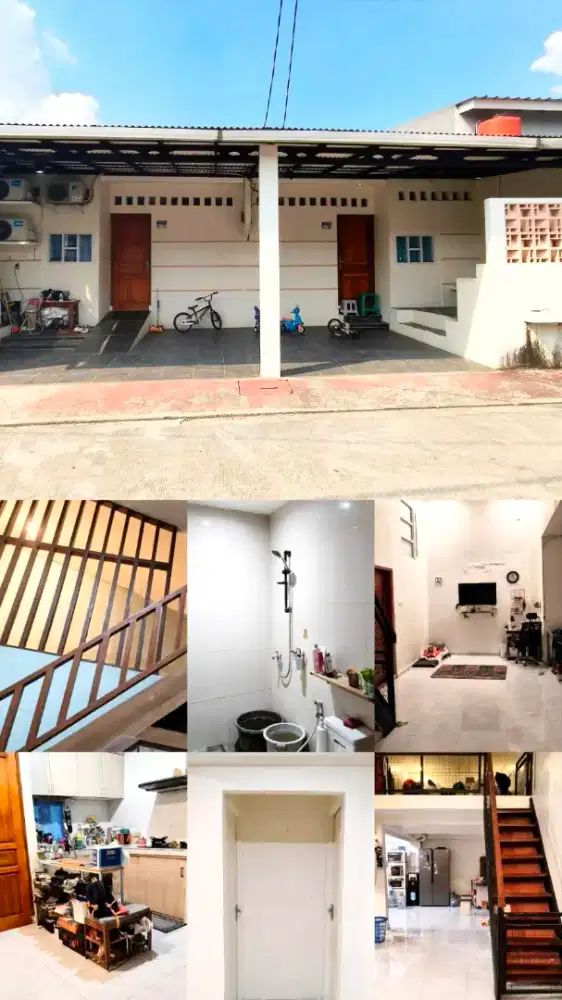Take over! 2 rumah dijadikan 1 di tigaraksa. Murah