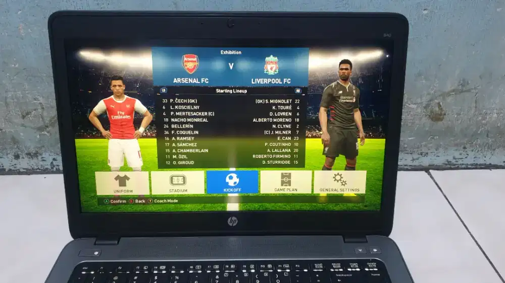 Laptop HP Elitebook 840 G1 Corei5 Ram8gb modelSlim lengkap Siap pakai
