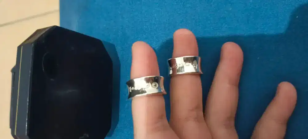 Anting silver perak asli Vintage Tiffany &Co 1837