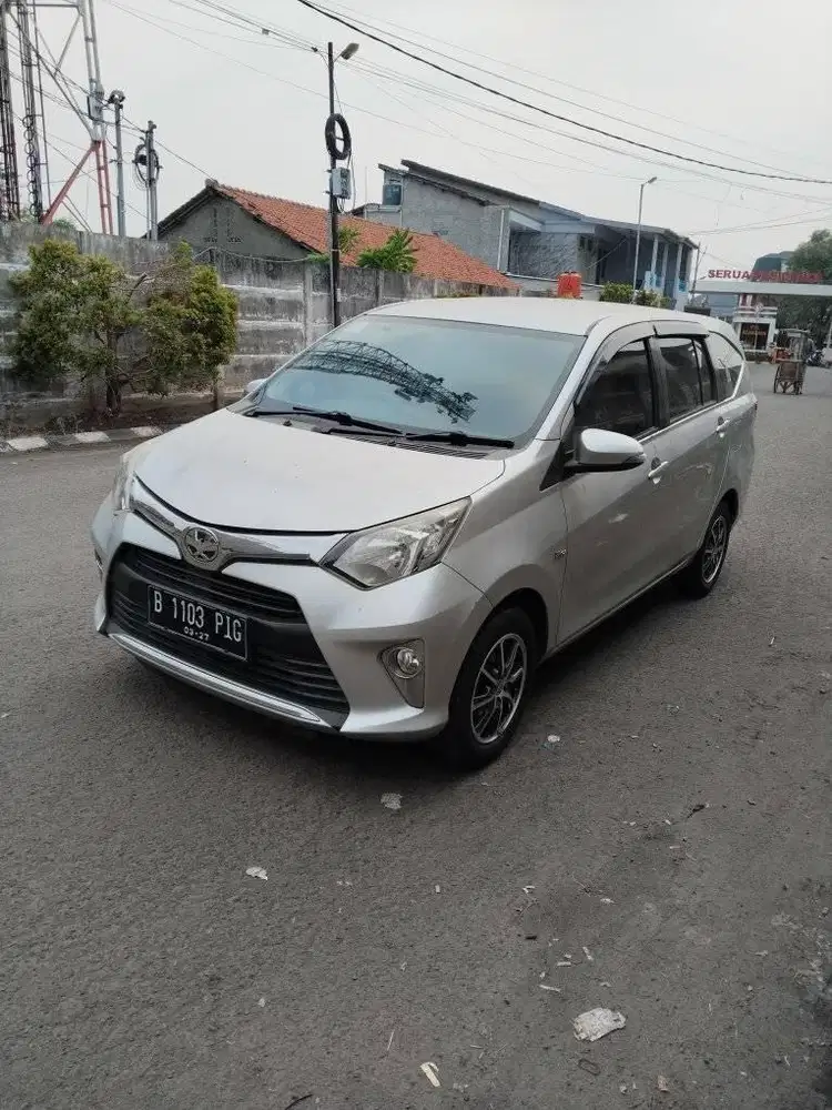 Calya G Matic 2017 silver buat gaji UMR