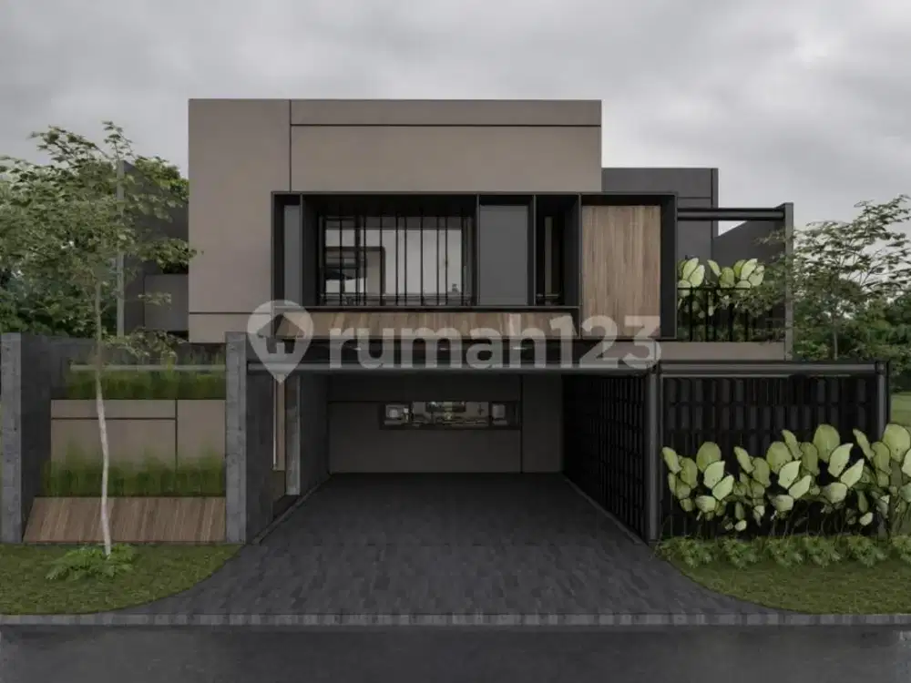 The Green BSD Design Arsitek Modern Tropical With Villa Concept