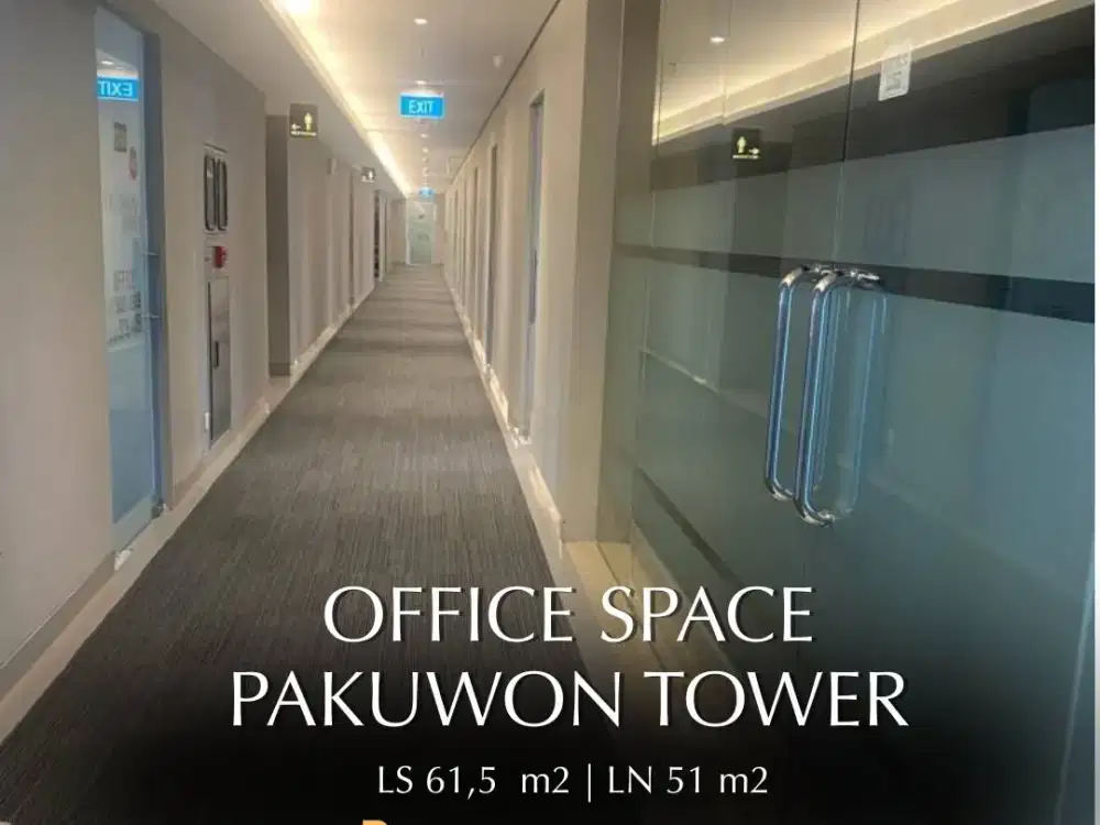 Jual / Sewa Office Space Pakuwon Tower Lantai 12 Surabaya