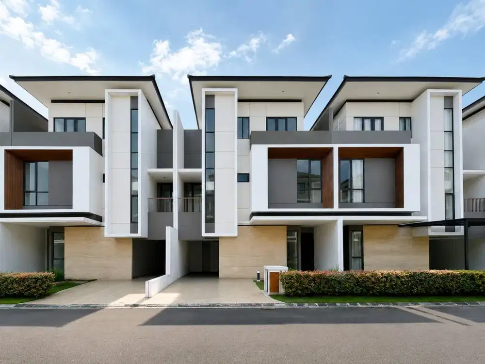 Rumah 3lt 10x14 140meter 4KT Cluster Maninjau Asya JGC Jakarta Garden City