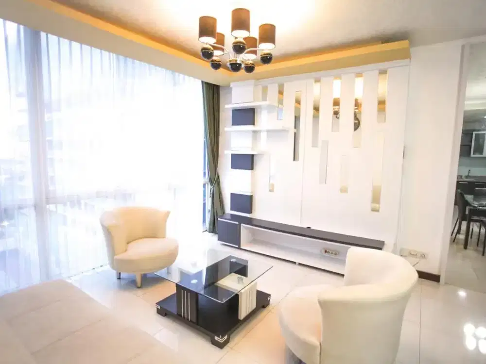 Dijual atau Disewakan Apartemen Vue Ciputra World Mayjen Sungkono Surabaya 3BR Full Furnished Mewah