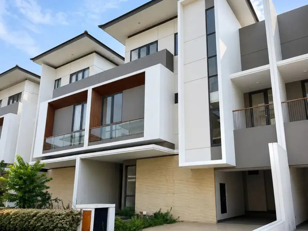Rumah 3lt 10x14 140m type 4KT Cluster Maninjau Asya JGC Jakarta Garden City