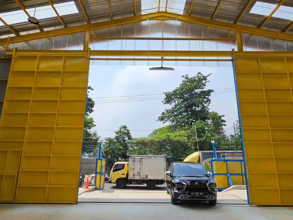 Jual / Sewa Gudang Kapuk Kamal Siap Pakai Lokasi Pinggir Jalan Raya