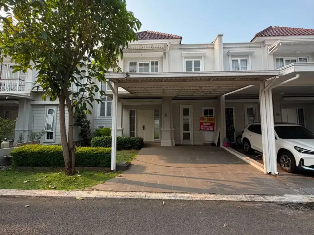 DIJUAL DAN DISEWAKAN RUMAH CANTIK SIAP HUNI SERPONG