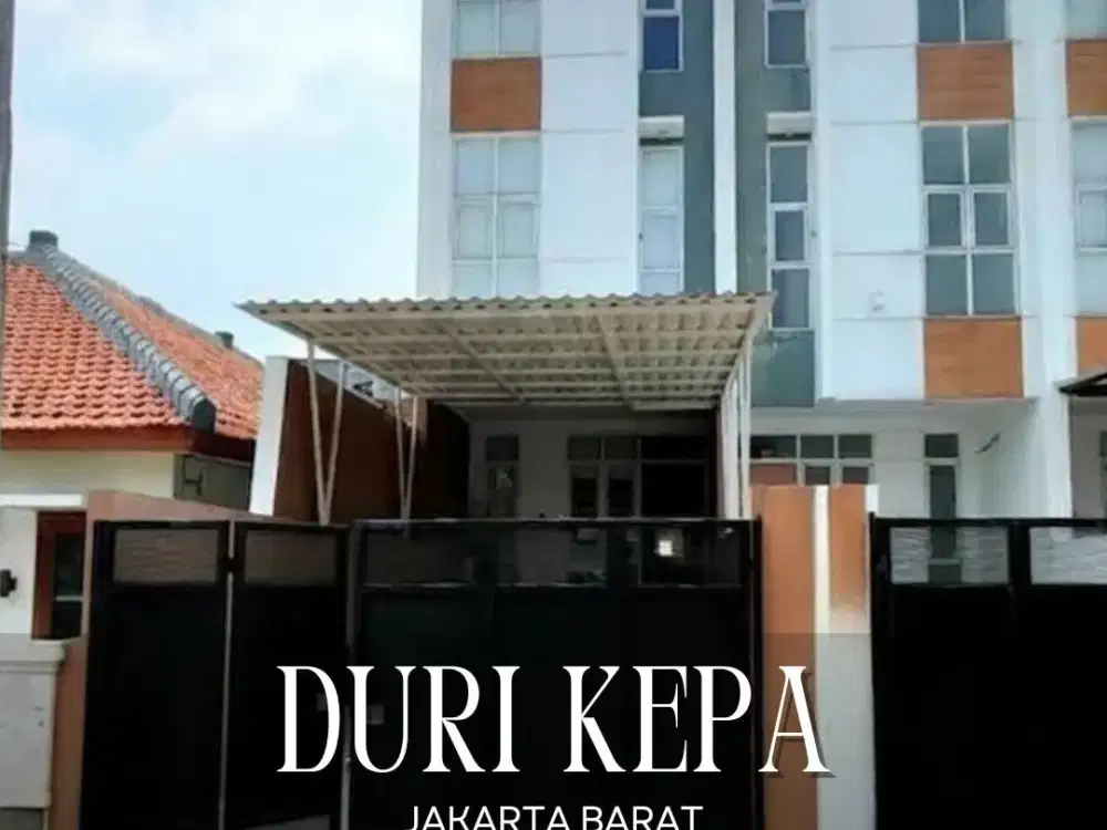 DIJUAL/DISEWA RUMAH SIAP HUNI SEMI FURNISHED DI DURI KEPA JAKARTA BARAT