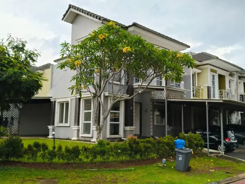 Dijual / Disewakan Rumah Cluster Fiordini Boulevard Gading Serpong LT 261m² Strategis