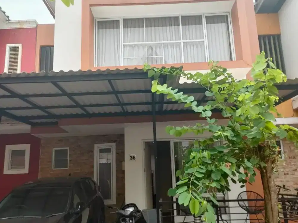DISEWAKAN / DIJUAL CEPAT RUMAH FULLY FURNISH SUDAH SHM DI MALIBU VILLAGE GADING SERPONG