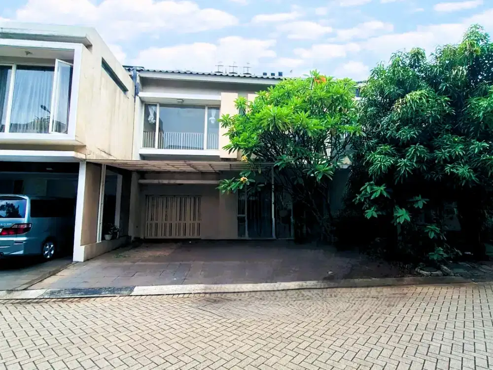 Rumah di Cluster Kebayoran Village Bintaro Jaya – Siap Huni & Hadap Selatan