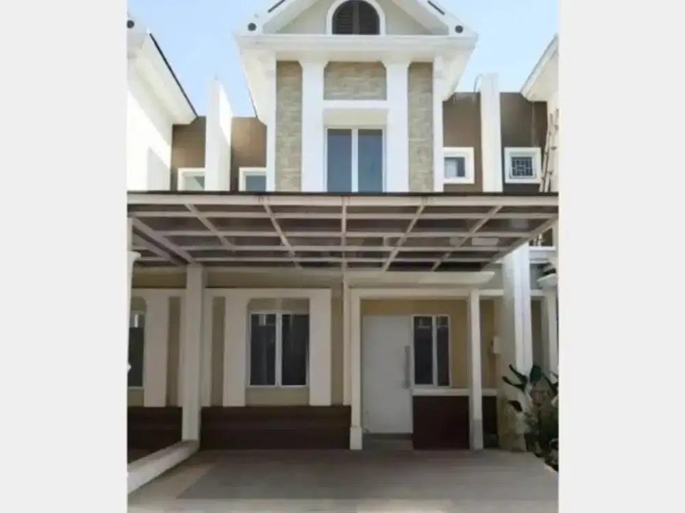Rumah 2lt luas 6x15 90m type 2KT Cluster Thames JGC Jakarta Garden City