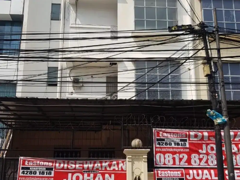 Dijual/Disewa Murah Ruko Alaydros Jakarta Pusat - 5,5 Lantai, Siap Huni