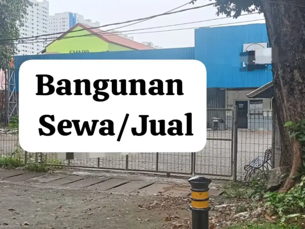 Disewakan dan Dijual Gudang ex Bengkel di Jakarta Pusat Cocok Untuk Showroom dan Gudang maupun Restoran