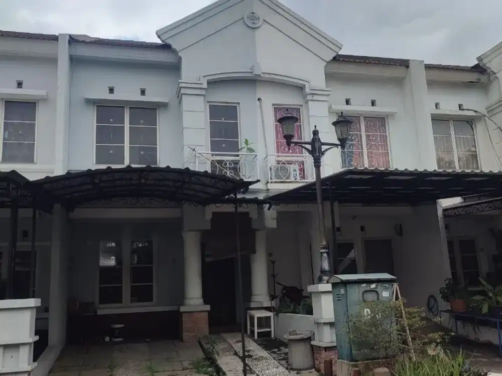 Jual Rumah 2 Kamar Tidur Palem Semi Karawaci Semi Furnished Hadap Selatan