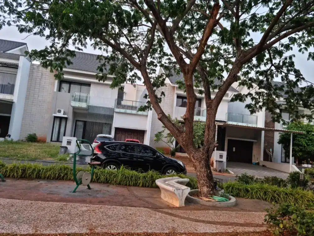 DIJUAL OR SEWA RUMAH MEWAH FURNISHED DI HARAPAN INDAH CLUSTER ASIA TROPIS