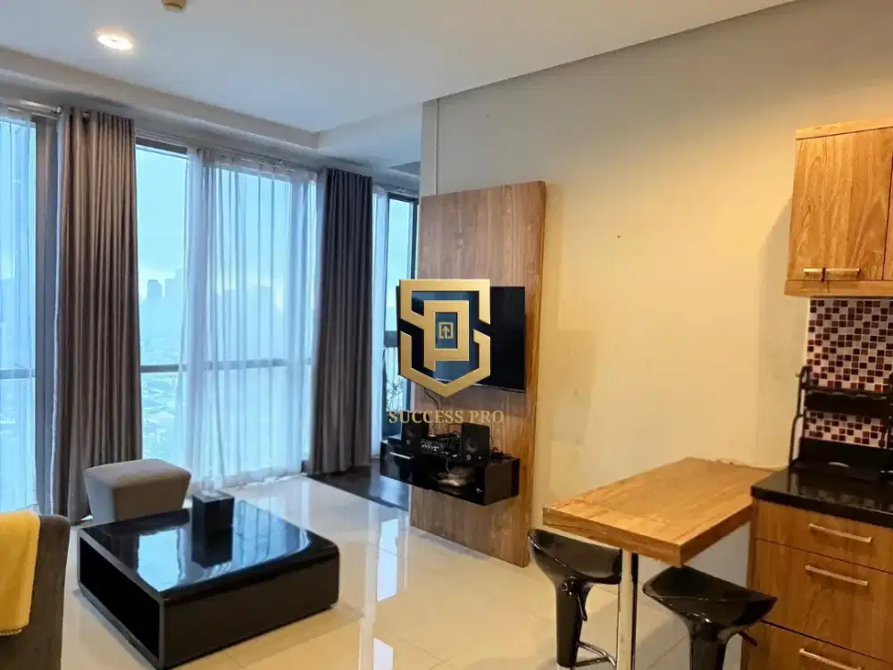 For  Rent & Sell! The Mansion at Kemang 1BR North Tower High Floor with SCBD View